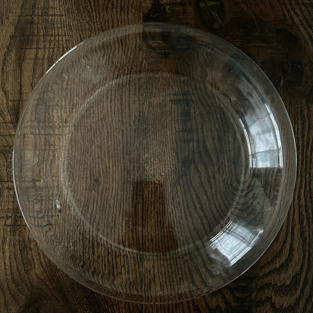 Pyrex 🇺🇸 Made Deep Dish Clear Glass Baking Pie Plate